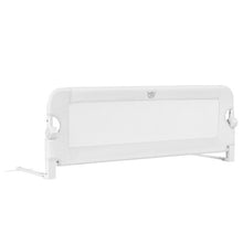Load image into Gallery viewer, 48 Inch Breathable Baby Swing Down Safety Bed Rail Guard-White

