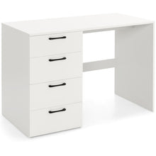 Load image into Gallery viewer, 43.5 Inch Computer Desk with 4 Large Drawers-White
