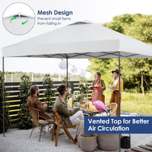 Load image into Gallery viewer, 10 x 10 Feet Foldable Outdoor Instant Pop-up Canopy with Carry Bag-White
