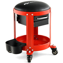 Load image into Gallery viewer, Rolling Mechanic Stool with Removable Padded Seat and Drawers
