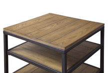 Load image into Gallery viewer, Baxton Studio Caribou Wood and Metal End Table
