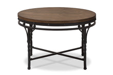 Load image into Gallery viewer, Baxton Studio Austin Vintage Industrial Antique Bronze Round Coffee Cocktail Occasional Table

