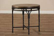 Load image into Gallery viewer, Baxton Studio Austin Vintage Industrial Antique Bronze Round End Table
