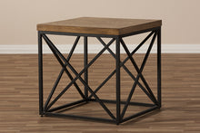 Load image into Gallery viewer, Baxton Studio Holden Vintage Industrial Antique Bronze End Table
