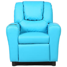 Load image into Gallery viewer, Kids Recliner Armchair Sofa-Blue
