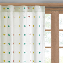 Load image into Gallery viewer, Intelligent Design Callie 100% Cotton Yard Dye Jacquard Window Panel With Lining ID40-1772 By Olliix

