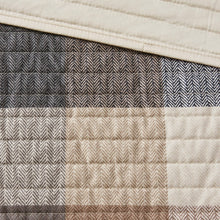 Load image into Gallery viewer, Ridge 6 Piece Reversible Herringbone Coverlet Set Full/Queen MP13-7217 By Olliix
