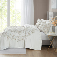 Load image into Gallery viewer, Violette 3 Piece Tufted Cotton Chenille Coverlet Set Full/QueenMP13-7144 By Olliix

