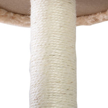 Load image into Gallery viewer, 18-Inch Deluxe Cat Tree Level Condo Furniture Scratching Post Kittens Pet Play Beige-Navy

