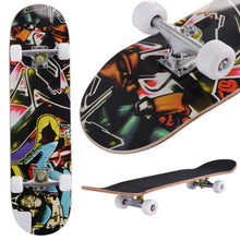 Load image into Gallery viewer, 31&quot; x 8&quot; Maple Deck Wood Child Professional Skateboard-B
