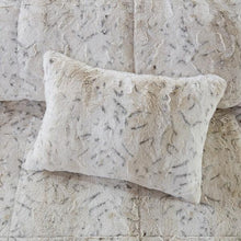 Load image into Gallery viewer, Madison Park Zuri 4Pc Faux Fur Comforter Set MP10-6296 By Olliix
