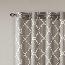 Load image into Gallery viewer, Madison Park Fretwork Print Window Curtain -63" Panel MP40-1280 By Olliix
