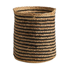 Load image into Gallery viewer, 13.5&quot; Handmade Natural Jute Planter
