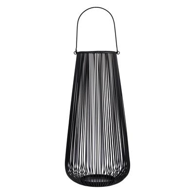2'Vintage Black Metal Wire Tea Votive Lantern Candle Holder