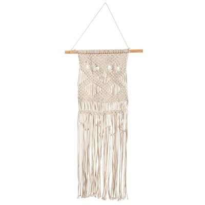 2.5'x 1.5'Hand Woven Macrame Wall Hanging Decor