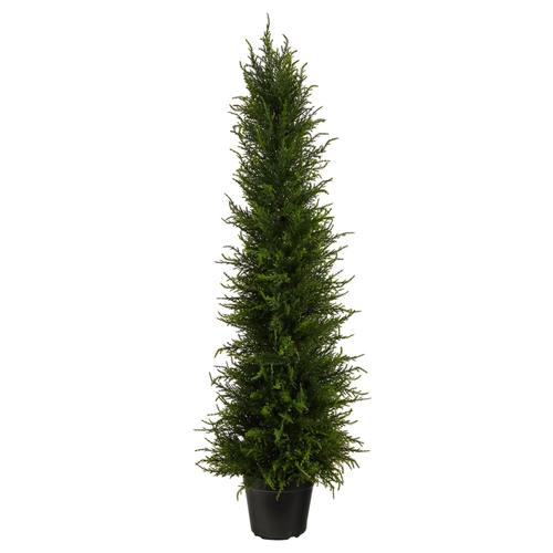 3.5'Cypress Artificial Tree UV Resistant (Indoor/Outdoor)