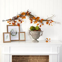 Load image into Gallery viewer, 4&#39;Fall Foliage, Berries  and Twig Artificial Garland
