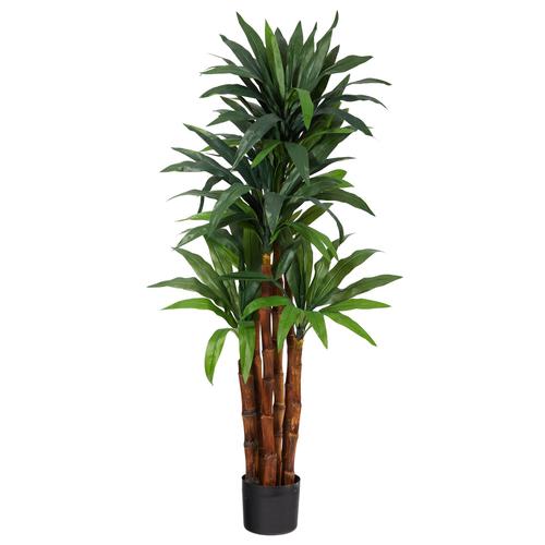 4.5'Dracaena Artificial Tree with Natural Trunk