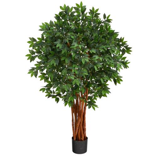 4.5'Lychee Artificial Tree with Natural Trunk