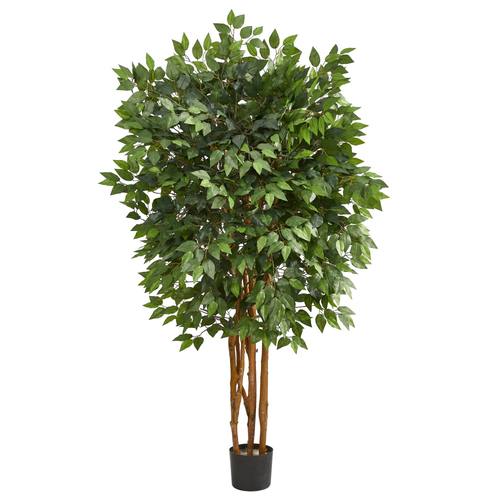 5'Super Deluxe Ficus Artificial Tree with 2100 Bendable Branches