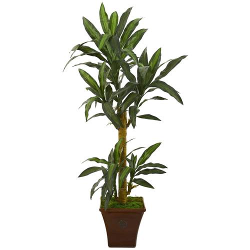 5'Yucca Artificial Plant in Brown Planter