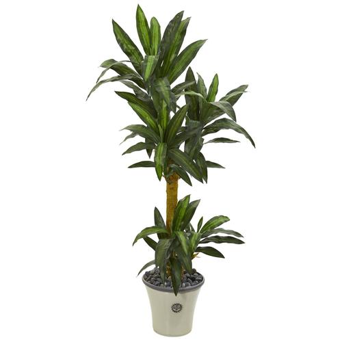 5'Yucca Artificial Plant in Decorative Planter