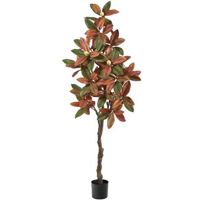 6'Fall Magnolia Artificial Tree