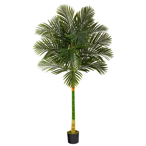 6'Single Stalk Golden Cane Artificial Palm Tree