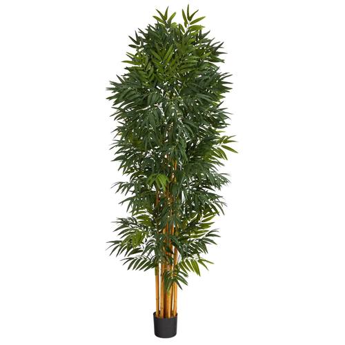 6.5'Phoenix Palm Artificial tree with Natural Trunk