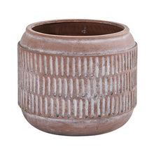 Load image into Gallery viewer, 8&quot; Boho Chic Ceramic Embossed Planter
