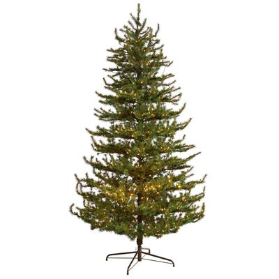 9'Vancouver Mountain Pine Artificial Christmas Tree with 750 Clear Lights and 2583 Bendable Branches