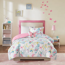 Load image into Gallery viewer, Mi Zone Kids Cynthia 100% Polyester Printed Comforter Set - Full/Queen - Pink MZK10-209 By Olliix
