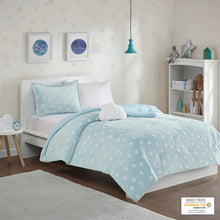 Load image into Gallery viewer, Quinny Glow In The Dark Plush Comforter Set - Full/Queen MZK10-202
