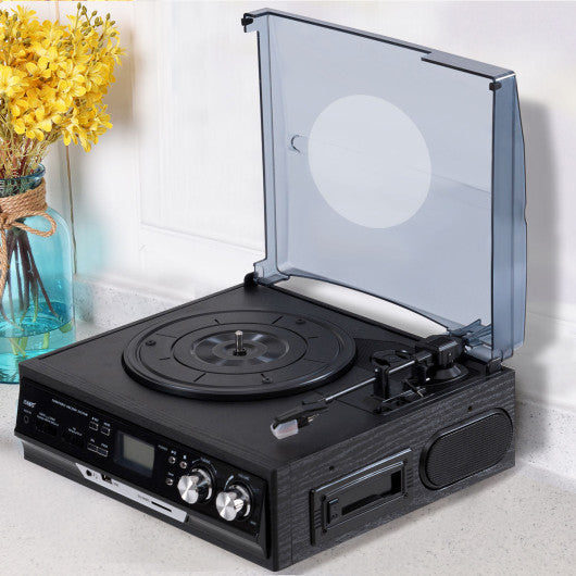 3 Speed RCA Output USB/SD Slot Record Player