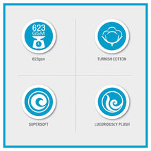 Load image into Gallery viewer, Turkish Cotton 6 Piece Bath Towel Set MPS73-475
