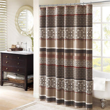 Load image into Gallery viewer, Madison Park Princeton Jacquard Shower Curtain -72X72&quot; MP70-3040 By Olliix
