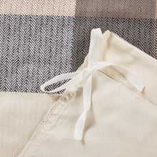 Load image into Gallery viewer, Ridge 6 Piece Herringbone Duvet Cover Set King/Cal King MP12-7216 By Olliix
