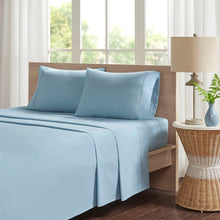 Load image into Gallery viewer, Madison Park Peached Percale Cotton Sheet Set -King Mp20-5385
