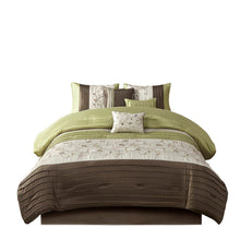 Load image into Gallery viewer, Madison Park Embroidered 7 Piece Comforter Set - Cal King MP10-638 By Olliix
