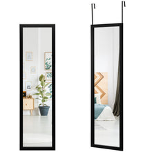 Load image into Gallery viewer, Full Length Wall Mounted Mirror with PS Frame and Explosion-proof Film-Black
