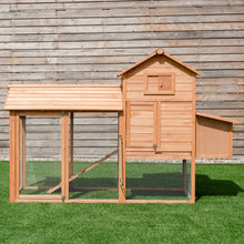 Load image into Gallery viewer, 80&quot; Chicken Coop Cage Large Wooden House
