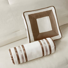 Load image into Gallery viewer, Olliix Genevieve 100% Polyester Solid 7Pcs Comforter Set By Madison Park MP10-6569
