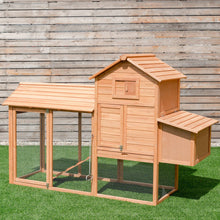 Load image into Gallery viewer, 80&quot; Chicken Coop Cage Large Wooden House
