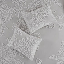 Load image into Gallery viewer, Madison Park Veronica 3 Piece Tufted Cotton Chenille Floral Comforter Set MP10-6393 By Olliix
