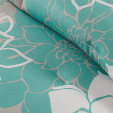 Load image into Gallery viewer, Olliix Lola 100% Cotton Sateen Printed 6 Piece Comforter Set By Madison Park MP10-6833
