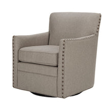 Load image into Gallery viewer, Madison Park Devrim Herringbone Texture Swivel Chair MP103-0238 By Olliix
