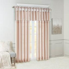 Load image into Gallery viewer, Madison Park Emilia 100% Polyester Twist Tab Lined Window Curtain MP40-6324 By Olliix
