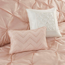 Load image into Gallery viewer, Madison Park Essentials Joella 100% Polyester Tufted 24Pcs Comforter Set - King - Blush MPE10-810 By Olliix
