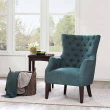 Load image into Gallery viewer, Madison Park Hannah Button Tufted Wing Chair FPF18-0403 By Olliix
