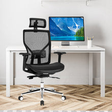 Load image into Gallery viewer, High-Back Mesh Executive Chair with Sliding Seat and Adjustable Lumbar Support
